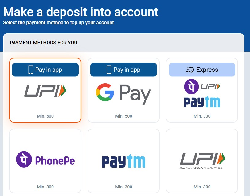 How to Make a Deposit in Mostbet